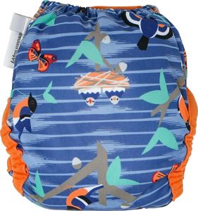 Close Caboo Otulacz, pieluszka wielorazowa Pop-in Newborn Twilight Garden Newborn, 2-5.5 kg, 1 szt. 2