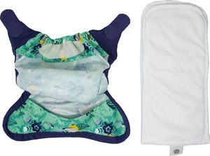 Close Caboo Otulacz, pieluszka wielorazowa Pop-in Newborn Round the Garden Newborn, 2-5.5 kg, 1 szt. 4