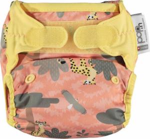 Pieluszki Close Caboo Otulacz, pieluszka wielorazowa V2 Cheetah z wkładem babusowym 3-16 kg, 1 szt. 1