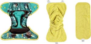 Close Caboo Otulacz, pieluszka wielorazowa Pop-in AIO Bear z napami 4.5-16 kg, 1 szt. 3