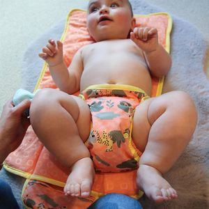 Close Caboo Otulacz, pieluszka wielorazowa Pop-in AIO Cheetah z napami 4.5-16 kg, 1 szt. 4