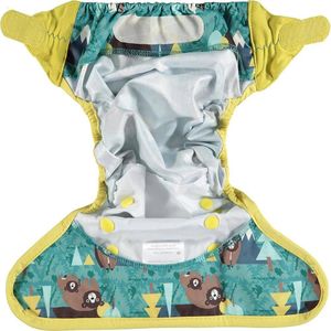 Close Caboo Otulacz, pieluszka wielorazowa z rzepami Bear 3-16 kg, 1 szt. 3