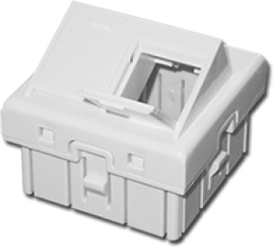 Alantec Adapter podwójny 45x45 kątowy z klapkami - OS016 1