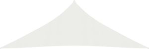 vidaXL Żagiel przeciwsłoneczny, 160 g/m, biały, 4,5x4,5x4,5m, HDPE 3