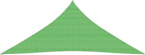 vidaXL Żagiel przeciwsłoneczny, 160 g/m, jasnozielony, 4x4x4 m, HDPE 3