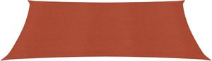 vidaXL Żagiel przeciwsłoneczny, 160 g/m, terakotowy, 4x5 m, HDPE 3