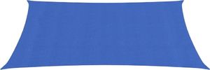 vidaXL Żagiel przeciwsłoneczny, 160 g/m, niebieski, 2,5x4 m, HDPE 3