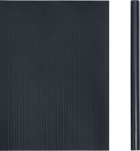 vidaXL Osłony na ogrodzenie, 4 szt., PVC, 35x0,19 m, ciemnoszare, mat 4