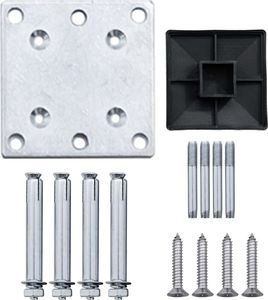 vidaXL Panel ogrodzeniowy z WPC, 175x146 cm, czarny 8