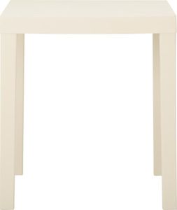 vidaXL Stolik ogrodowy biały plastikowy 2