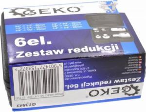 Geko ZESTAW REDUKCJI 6EL. 1/4"-3/4" (20) G13543 GEKO 3