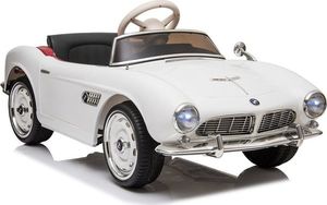 Pojazd na akumulator BMW 507 Retro Biały 1