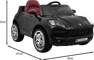 Pojazd na akumulator Turbo-S Czarny PA.HL1518.CZ 2