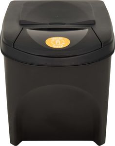 Kosz na śmieci vidaXL do segregacji antracyt (316184) 6