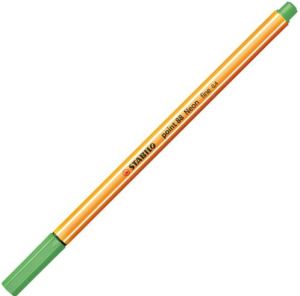Stabilo Cienkopis Point 0.4mm, Zielony Neon (88/033) 1