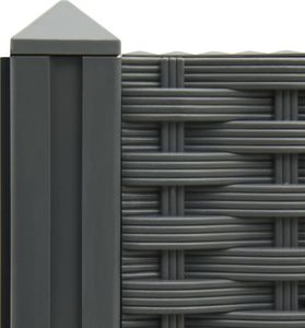 vidaXL Donica do podniesionej rabaty, 80x40x71 cm, polipropylen 5