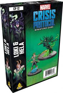 Fantasy Flight Games Gra planszowa Marvel: Crisis Protocol - Loki and Hela 1