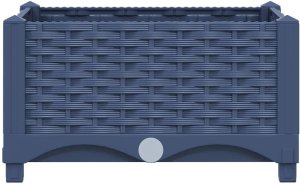 vidaXL Donica do podniesionej rabaty, 40x40x23 cm, polipropylen 3