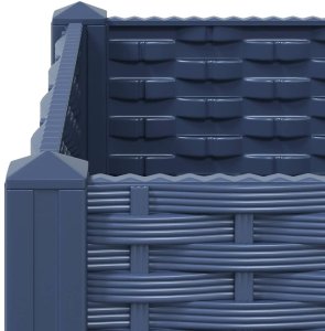 vidaXL Donica do podniesionej rabaty, 160x40x23 cm, polipropylen 5