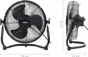 Wentylator vidaXL 51452 czarny 8