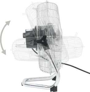 Wentylator vidaXL 51445 chromowy 5