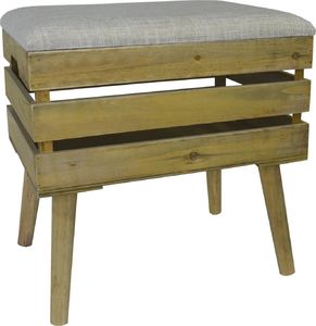 Tajemniczy ogród Pufa siedzisko skrzynia podnóżek L 2