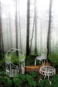 Tajemniczy ogród Płotek metalowy mini 5