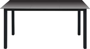 vidaXL 5-częściowy zestaw mebli ogrodowych, czarny 3