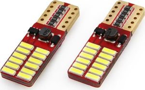 AMiO Żarówki LED AMIO W5W T10 24xSMD 4014 (canbus) 1