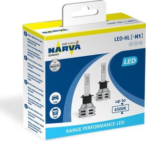NARVA Żarówki LED NARVA Range Performance H1 12/24V 19W (6500K) 1