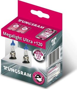 Tungsram Żarówki TUNGSRAM Megalight Ultra +120% HB3 12V 60W 1