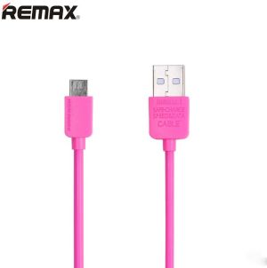 Kabel USB Remax microUSB 1m Różowy (AA-1107) 1