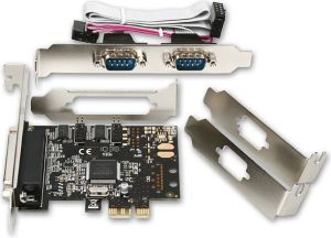 Kontroler Axagon PCIe x1 - 2x RS-232 DB9 + LPT DB25 (PCEA-PS) 3
