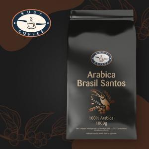 Kawa ziarnista KusyCoffee Brasil Santos 1 kg 2