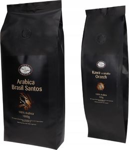 Kawa ziarnista KusyCoffee Brasil Santos Zestaw 1 kg 10