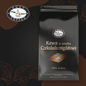 Kawa ziarnista KusyCoffee Czekolada Migdał 1 kg 2