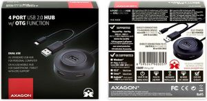HUB USB Axagon 4x USB-A 2.0 (HUE-X6GB) 6