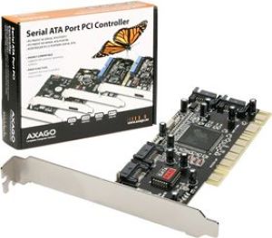 Kontroler Axagon Kontroler pamięci RAID, 4 kanał, RAID 0,1,5,JBOD (PCIS-50) 2
