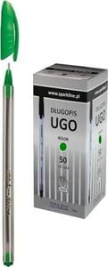 Spark Długopis Spark Line UGO 1 mm 50 szt. zielony Spark TARGI 1