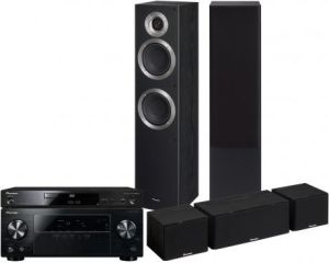 Kino domowe Pioneer VSX-329 BDP-100 SES-21TB black 1