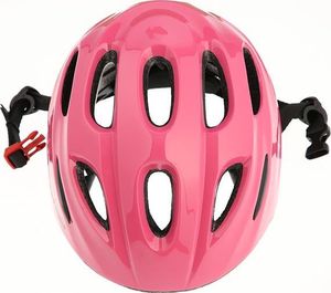 Nils Extreme Kask MTW01+H210 różowy z ochraniaczami r. S 6
