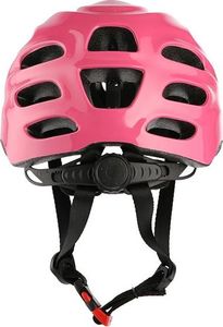 Nils Extreme Kask MTW01+H210 różowy z ochraniaczami r. S 7