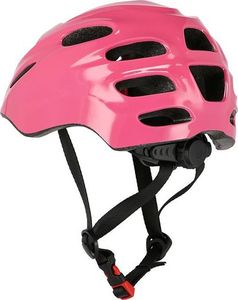 Nils Extreme Kask MTW01+H210 różowy z ochraniaczami r. XS 3