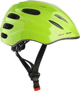 Nils Extreme Kask MTW01+H210 zielony z ochraniaczami r. XS 4