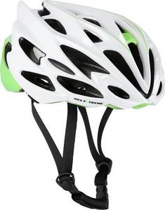 Nils Extreme Kask rowerowy MTW58 biało-zielony r. XL 1