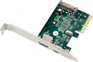 Kontroler ProXtend PCIe 3.0 x4 - USB 3.2 Gen 2 + USB-C (PX-UC-86248) 1