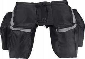 Alterro Torba Rowerowa Sakwa Bagażnik Duża Pojemna Rower 3