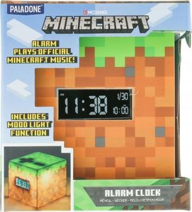 Minecraft BUDZIK ZEGAR PODŚWIETLANY MINECRAFT ORYGINALNY 4