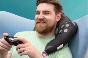 PLAYSTATION PLAYSTATION DUALSHOCK KONTROLER PAD PODUSZKA GIFT 5