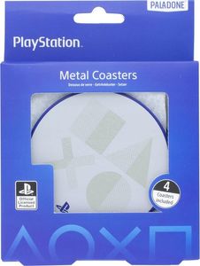 PLAYSTATION METALOWE PODKŁADKI PLAYSTATION PS5 KUBEK 4szt 3